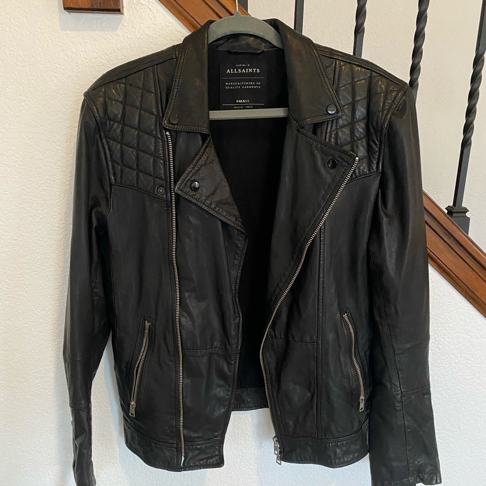 All Saints Leather Jacket